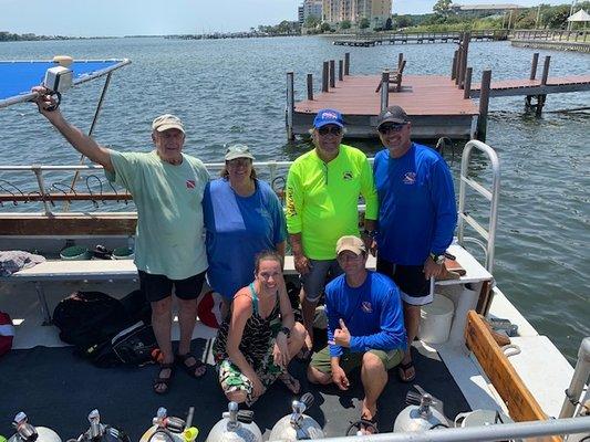 Shop dive trip aboard the Miss Teak