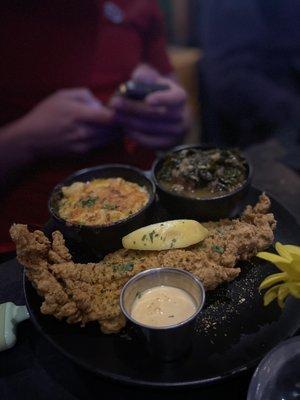 Lemon Pepper Catfish plate