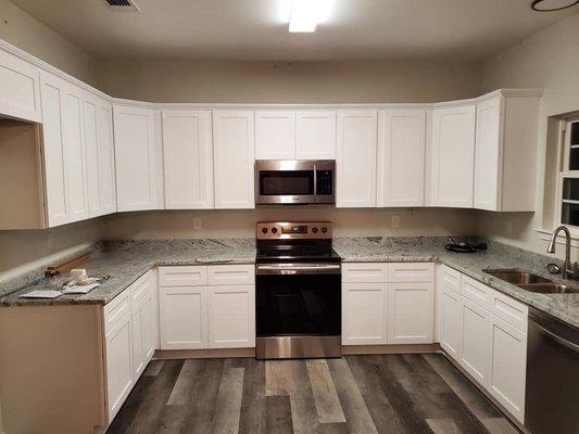 Beautiful kitchen installation