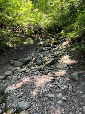 Sad days! Creeks are drying up