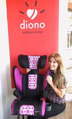 Can’t believe I’m the grand prize winner from the Tot Squad launch party! I won an adorable Diono booster seat !!