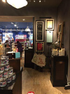 The large and beautiful shop White Barn with Bath and Bodyworks newly redesigned.