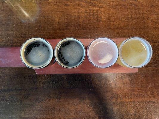 Beer flights available