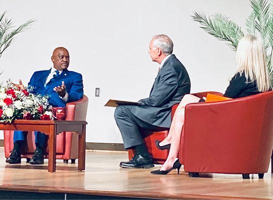 Botswana President Mokgweetsi Masisi's speech at Virginia Tech.  #PresidentMasisi #Botswana #VirginiaTech