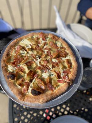 Bacon and Potato Pizza