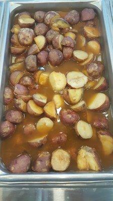 Boiled potato 3 for $1.00