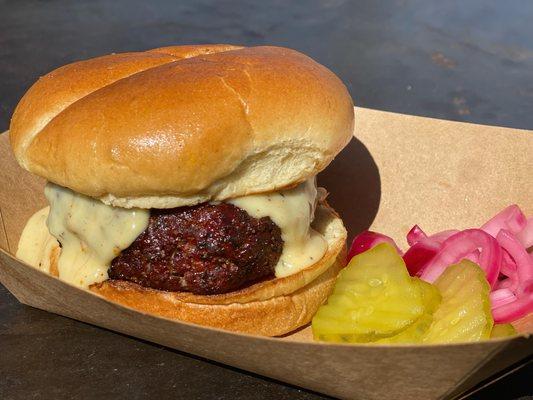 Red Dirt smoked burger