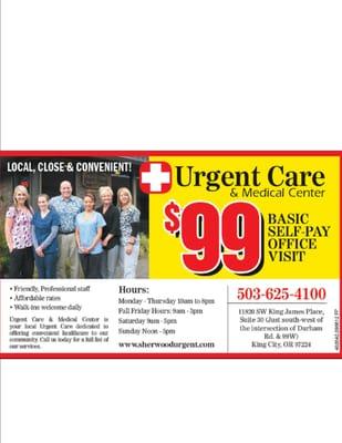 Sherwood Urgent Care