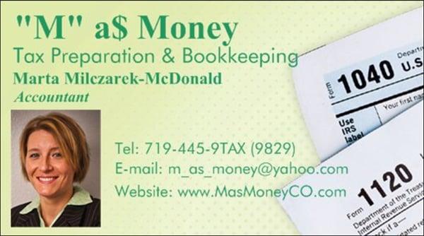 "M" a$ Money strives to serve YOU 100%. Please, don't hesitate to call us or email us. We look forward to serve you soon.