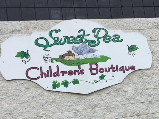 Sweet pea children's boutique on venture Lane across from Carolina bridal has unique children's clothing