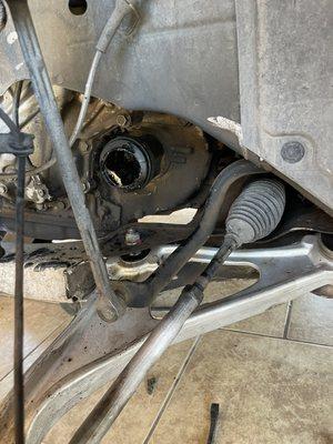 Cv axles replacement