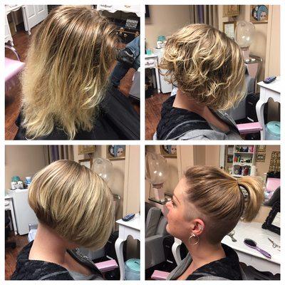 Bob Makeover and Women's Undercut