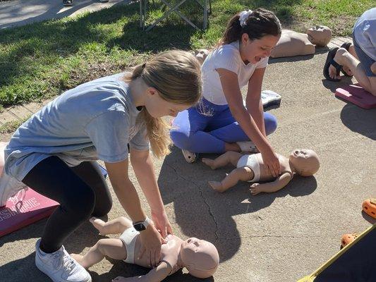 Infant CPR