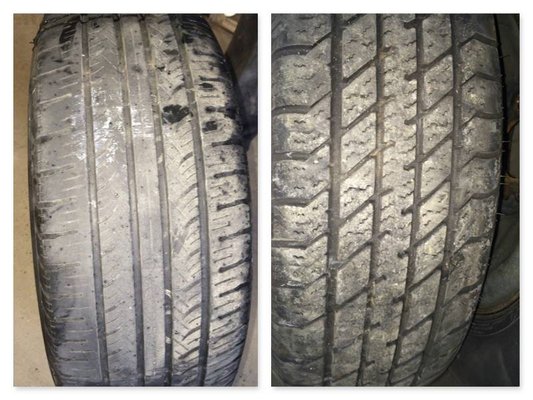 Slipping and sliding all over the roads during the winter? It may be time for new tires!