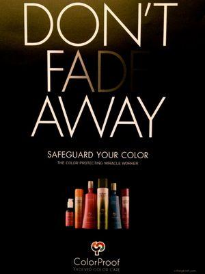 ColorProof is one of the BEST color safe and vegan hair care products in the industry. Stop in and we can let you know what's best for you!