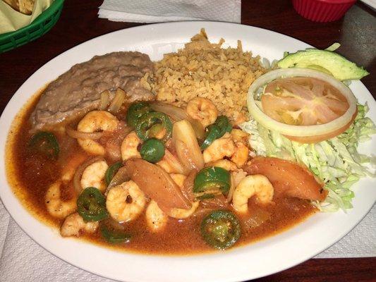 Shrimp ranchero