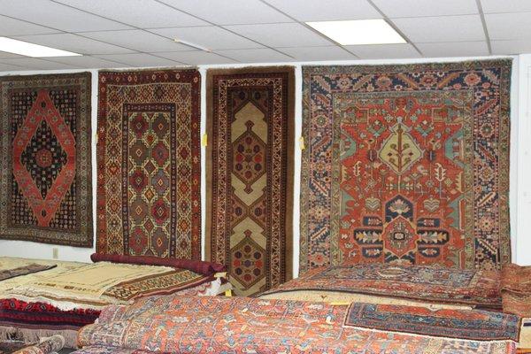 Our fine antique rugs and tapestries range from nearly 100 years old to occasional pieces from the 17th and 18th centuries.