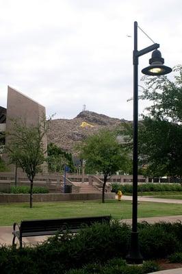 Tempe Butte and the Brickyard building