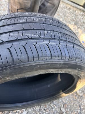 Used tire to view before putting on.