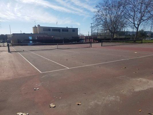 Tennis courts