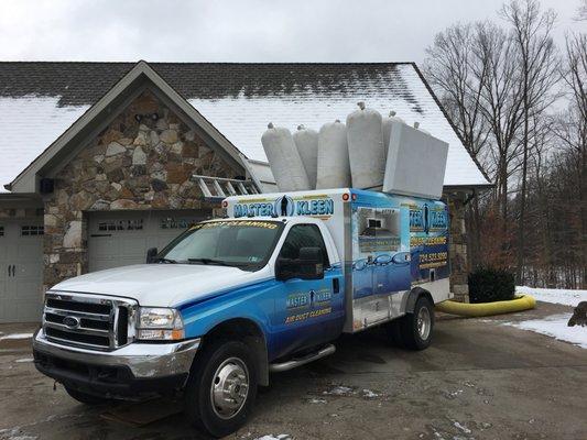 Duct Cleaning Truck