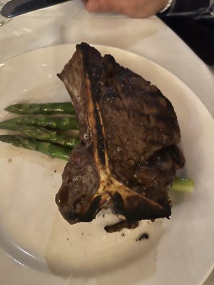 Filet mignon on a bone special