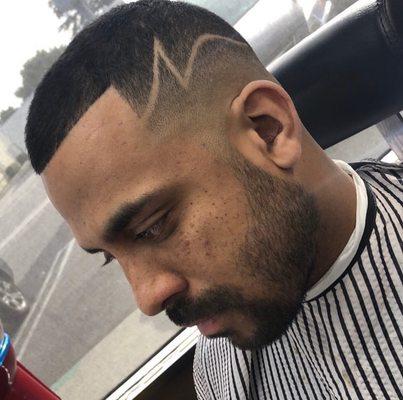 Mid fade and line up