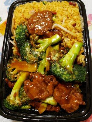 Shake Hands with Beef and Broccoli, YUMMMMMERS!!  ;D