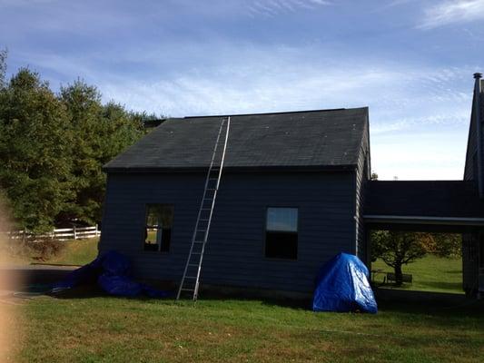 Roof Cleaning After Pic.