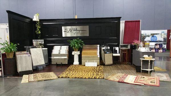 Our booth at the Knoxville Home Show