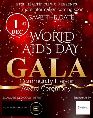 Our First World AIDS Day Gala