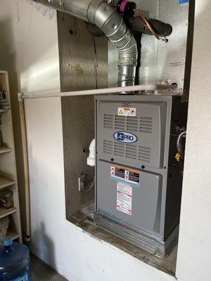 Newly Installed Furnace and "A" Coil