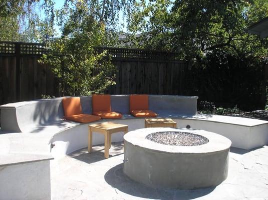 Seatwalls and Firepits