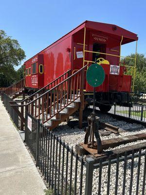 Red caboose - Tomball and Walden Railway