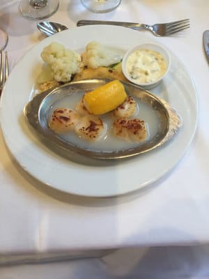 Broiled Scallops