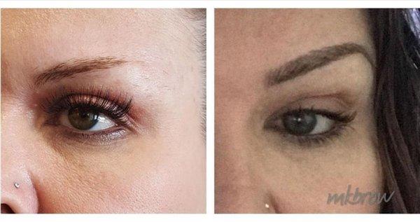 Microblading transformation by Melanie!!!