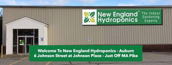 Our indoor gardening & hydroponics super-store at 6 Johnson St. in Auburn MA