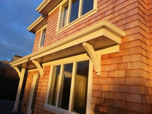 cedar siding and trim