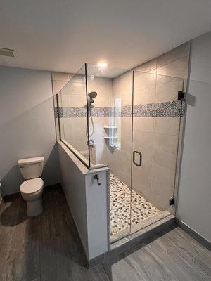 Another beautiful shower enclosure we designed and installed!