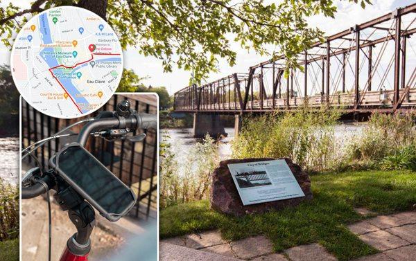 Where to ride? Choose popular bike trails around Eau Claire. Both printed maps, and GPS-guided route app are available.