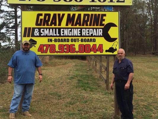 Gray Marine is an independently owned and operated professional boat repair business, we also repair small engines , ATV's and Golf Carts