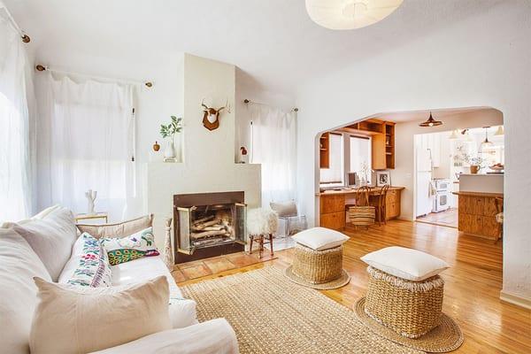 Venice Beach Bungalow Living Room