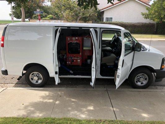 Steam Truckmount Machine