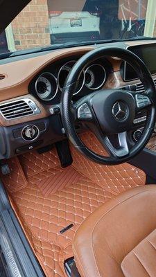 Custom Leather Car Mats - Authorized Distributor & Installer