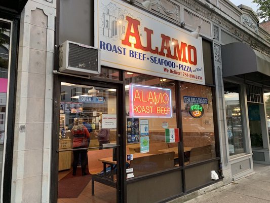 Alamo Roast Beef and Seafood.