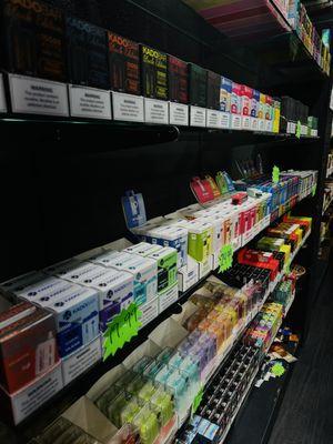 Nicotine Vape Display