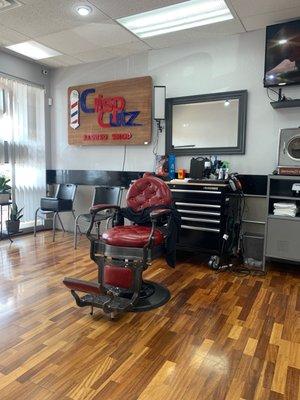 Barber area.