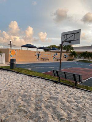 Basketball court