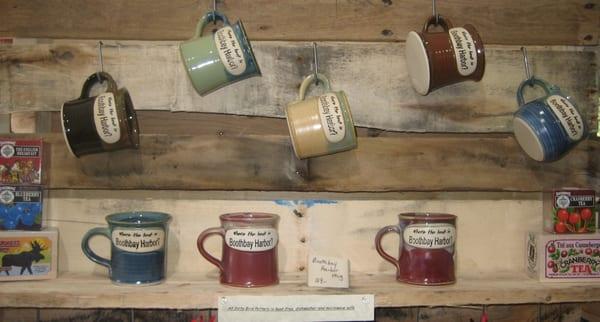 "Where in the heck is Boothbay Harbor" mugs