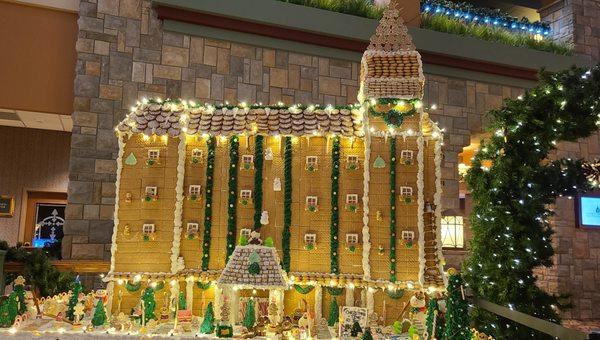 Gingerbread Hotel and Houses at Chateau